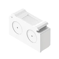 Lysbånd system endekappe EASYLIGHT WH mekanisk, universal, hvid
