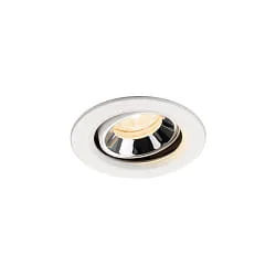 Indbygnings loftlampe NUMINOS® MOVE XS svingbar, egnet til VDU-arbejdsstationer IP20, hvid dæmpbar