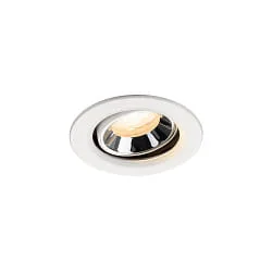 Indbygnings loftlampe NUMINOS® MOVE XS svingbar, egnet til VDU-arbejdsstationer IP20, hvid dæmpbar