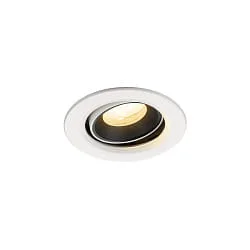 Indbygnings loftlampe NUMINOS® MOVE XS svingbar, egnet til VDU-arbejdsstationer IP20, hvid dæmpbar