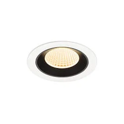 Indbygnings loftlampe NUMINOS® M egnet til VDU-arbejdsstationer IP20, sort, hvid dæmpbar