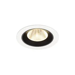 Indbygnings loftlampe NUMINOS® M egnet til VDU-arbejdsstationer IP20, sort, hvid dæmpbar