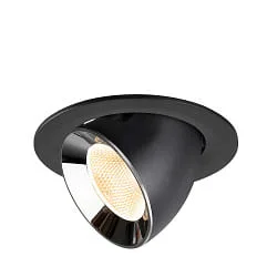 Indbygget spotlys NUMINOS® GIMBLE L svingbar, egnet til VDU-arbejdsstationer IP20