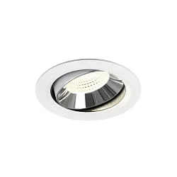 Indbygnings loftlampe NUMINOS® MOVE XL svingbar, egnet til VDU-arbejdsstationer IP20, chrom, hvid dæmpbar