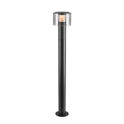 Udendørs stativlampe TAHA II 90 CCT Switch IP65, sort, lakeret dæmpbar
