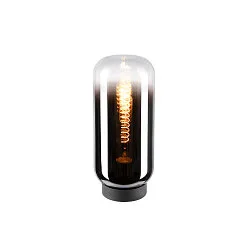 Bordlampe PANTILO SLIM cylindrisk E27, chrom dæmpbar