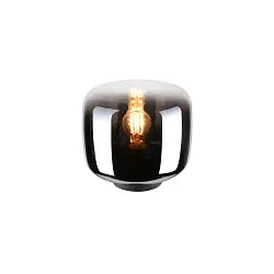 Bordlampe PANTILO cylindrisk E27, chrom dæmpbar