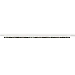 3-phase spot SIGHT EVO SINGLE 1200 DALI 2 1-fold, square, DALI controllable, with grid, UGR < 16 IP20, black dimmable