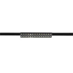 3-phase spot SIGHT EVO DOUBLE 600 DALI 2 2-fold, square, DALI controllable, with grid, UGR < 16 IP20, white dimmable