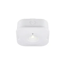 Loftlampe P-LIGHT firkantet IP20, hvid 