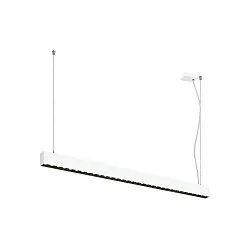 Pendel GLENOS® PRO IP20, sort, hvid dæmpbar