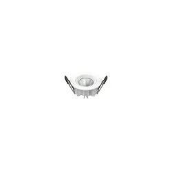 Indbygnings loftlampe DOWNLIGHT P 84 ON-OFF stiv, slagfast, multipower, kablet gennem IP54, hvid 