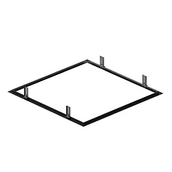 Monteringsramme PANEL P | PAVANNO, sort