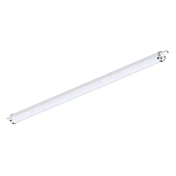 Fugttæt armatur TUBULAR P 150 IP66, hvid dæmpbar