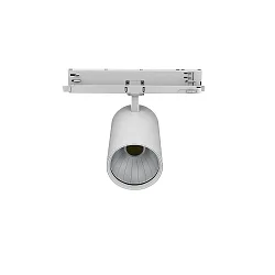 3-phase spot TRACKSPOT P swivelling, suitable for VDU workstation IP20, white dimmable
