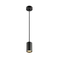 Pendel PENDELLEUCHTE ENOLA 2.0 M PD SINGLE GU10 QPAR51 1-flamme, med lampefatning, med baldakin GU10 IP20, sort
