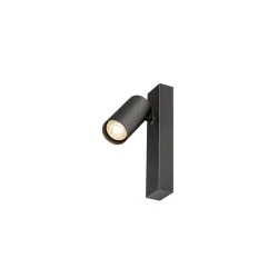 Væg- og Loftlampe ENOLA 2.0 S CW SINGLE PAR11 eckig 1-flamme, firkantet, med lampefatning GU10 IP20, sort