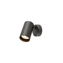 Væg- og Loftlampe ENOLA 2.0 M SMART SET CW GU10 1-flamme, med lampefatning GU10 IP20, sort dæmpbar
