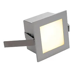 Indbygningslampe FRAME BASIC LED alu-grå LED varmhvid, 1W 90lm 3000K CRI >80