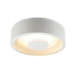 LED Loftlampe OCCULDAS, rund, 21W, 30 SMD LED, 3000K, 120°, hvid