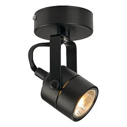 Loft-/Vægspot SPOT 79 230V sort