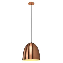 Pendel PARA CONE 30, rund, E27, max. 60W, børstet kobber