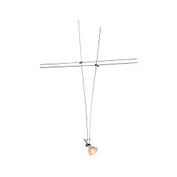 WIRELAMPE, til TENSEO 12 Volt wiresystem, QR-C51, chrom