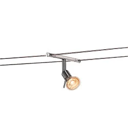 SYROS, Wirelampe til TENSEO 12 Volt wiresystem, QR-C51, chrom