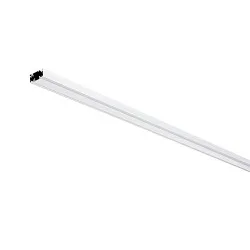 1-Faset 230 v strømskinne, 2 meter hvid