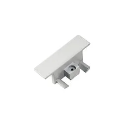 Endekapper til 1-Faset 230 volt strømskinne, installere version, hvid, 2 stk.