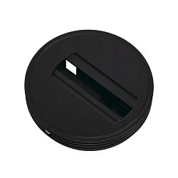 roset til 1-Faset-Adapter, sort