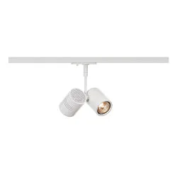 Spot BIMA 2 GU10 50W incl. 1-Phasen adaptor, white