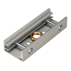 EUTRAC Pendant coupler for 3-Phase High voltage Track, silver grey