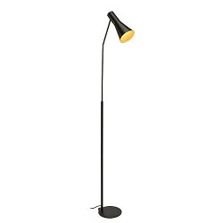 Standerlampe PHELIA, E27, sort