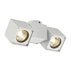 Ceiling luminaire ALTRA DICE II silver grey/black
