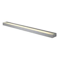 LED Wall luminaire SEDO LED 21, square, 22W, SMD LED, 3000K, glass satined, alu brushed