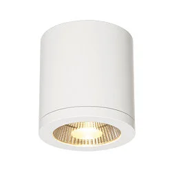 LED Ceiling luminaire ENOLA_C CL-1, IP20, Ø 10cm / H 10.7cm, 12W 3000K 850lm 35°, white