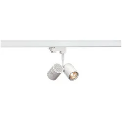 Spot BIMA 2, GU10, 2x50W max., inkl. 3-Faset-Adapter, mat hvid