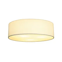 Loftlampe TENORA CL-1, E27, Akryl blænde, skærm hvid
