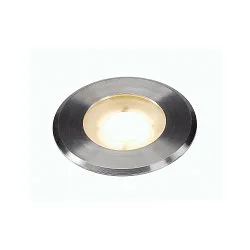 LED Spotlight DASAR FLAT LED 230V Stålblænde, LED varmhvid