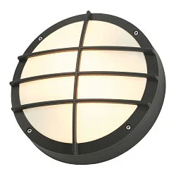 Væglampe BULAN GRID, rund, E27, max. 2x25W