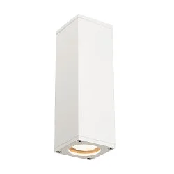 Væglampe THEO UP-DOWN OUT, GU10, firkantet, max. 2x35W, hvid