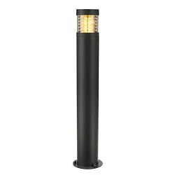 Floor lamp F-POL, round, anthracite, E27