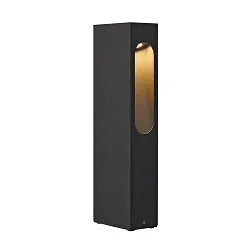 Gulvlampe SLOTBOX 40, firkantet, antracit, 4,3W LED, varmhvid