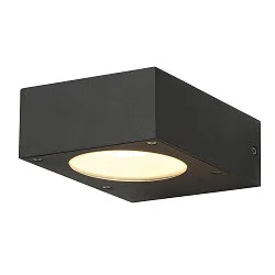 Væglampe QUADRASYL WL 15, firkantet, GX53, max. 11W
