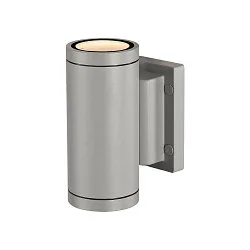 Væglampe NEW MYRA UP-DOWN Udendørslampe, 2xGU10, max. 2x35W, IP55, sølvgrå