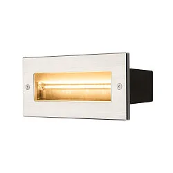 BRICK, Udendørs Vægindbygningslampe, LED, 3000K, rustfrit stål, 230V, IP67, 10W, 850lm