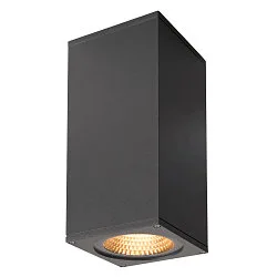 BIG THEO WALL, Udendørs-/Væglampe, 2-flamme, LED, 3000K, Flood op/Beam ned, antracit