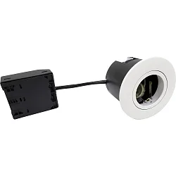 Indbygningslampe QUICK INSTALL G2 rund GU10 IP44, hvid 