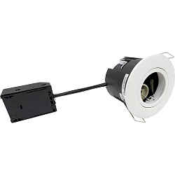 Indbygningslampe UNI INSTALL G2 rund GU10 IP44, hvid 